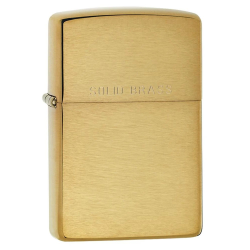 Zippo Classic Brushed Solid Brass